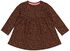 robe bébé léopard marron - 1000026805 - HEMA