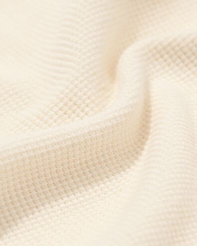 T-shirt enfant gaufr&eacute; &eacute;cru &eacute;cru - 30719823ECRU - HEMA