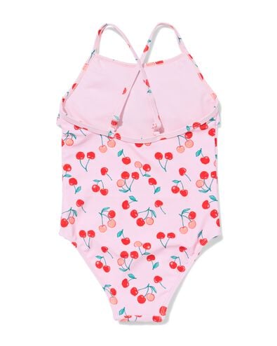 Kinderbadeanzug mit Kirschen  rosa rosa - 22260400PINK - HEMA
