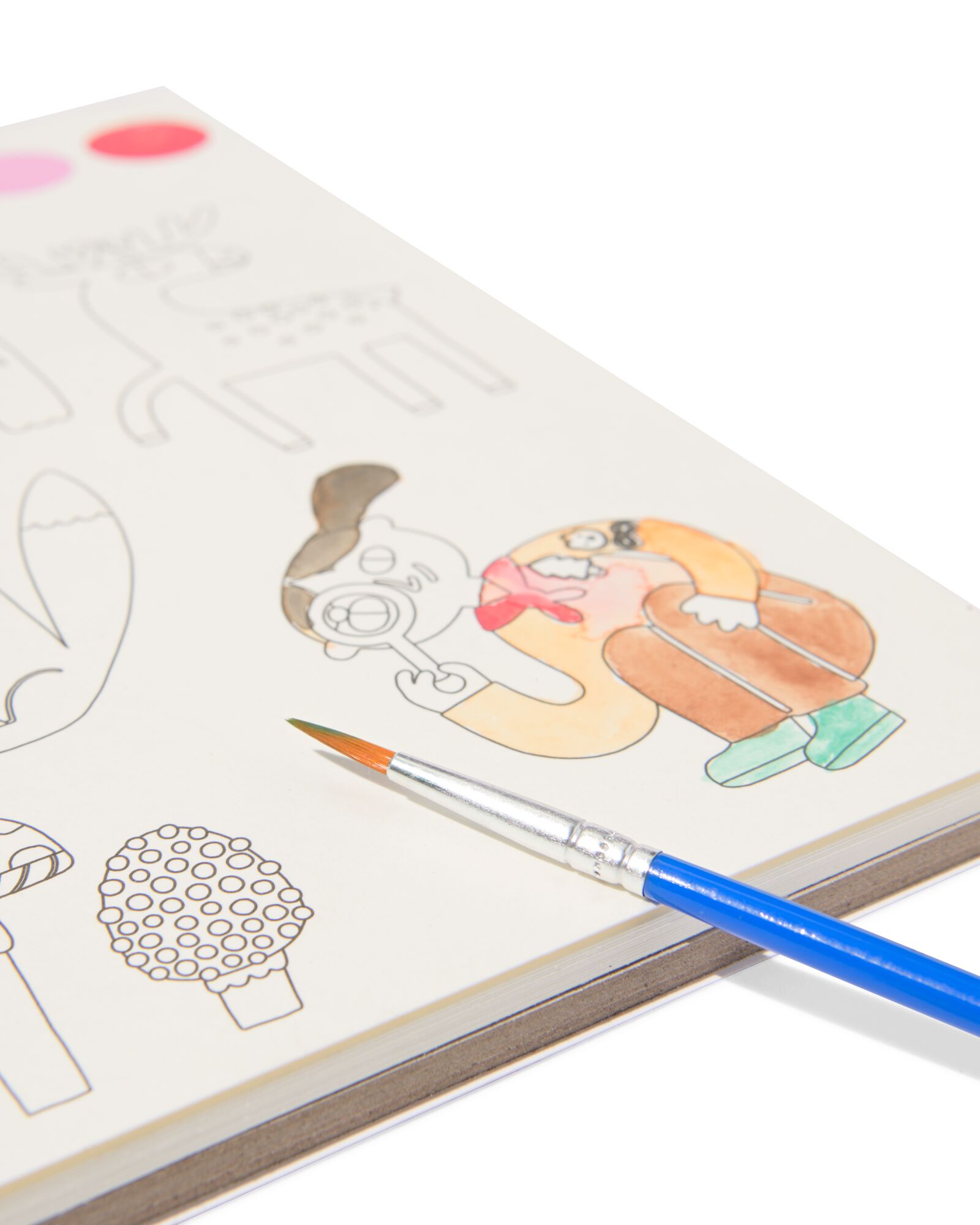 livre d'aquarelles animaux de la for&ecirc;t - 15900275 - HEMA