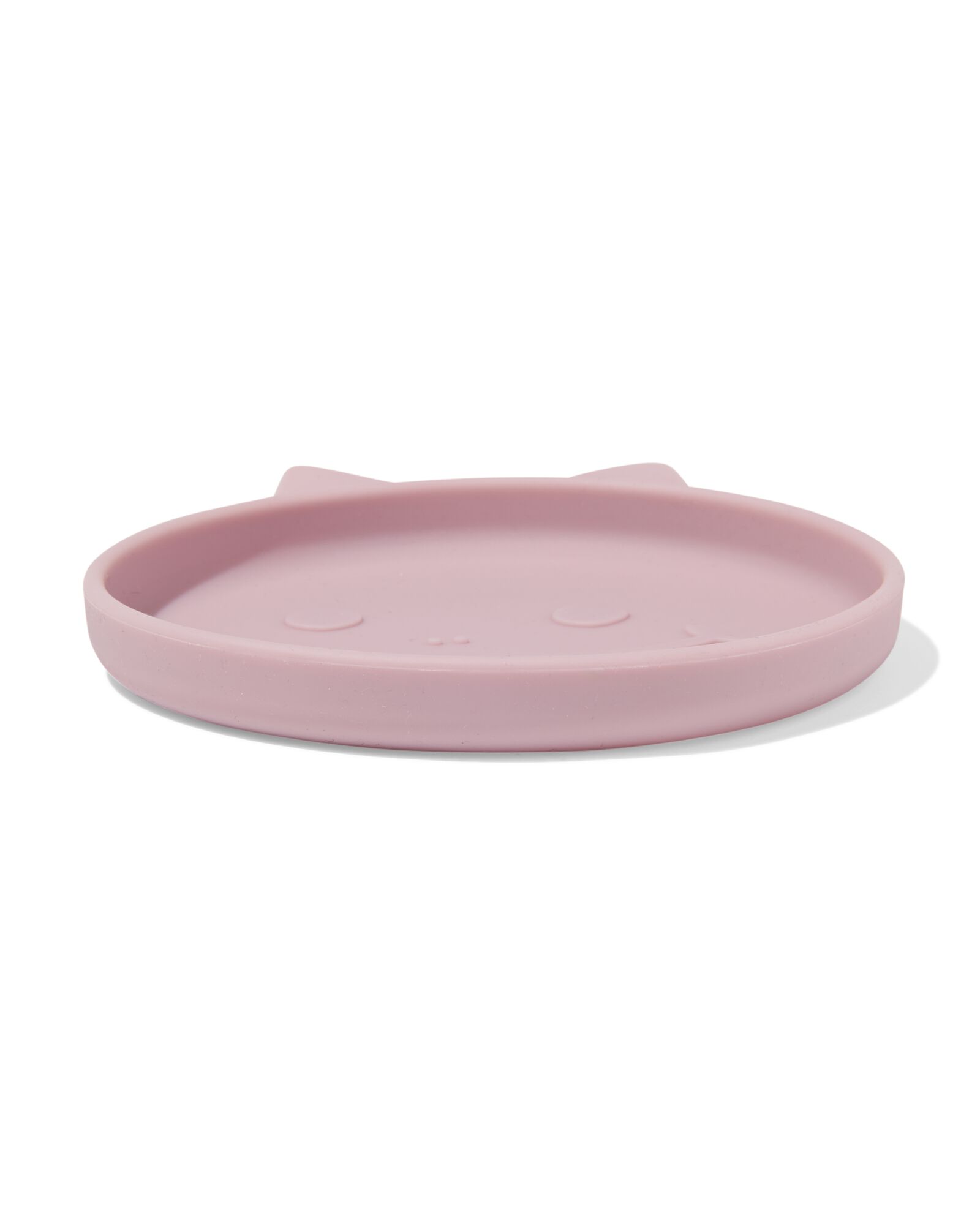 assiette enfant ⌀16 cm monstre silicone rose - 80650219 - HEMA
