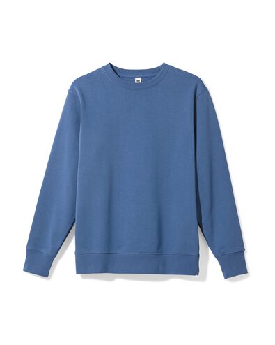 pull-over pour hommes Daryl  bleu moyen bleu moyen - 2148140MIDBLUE - HEMA