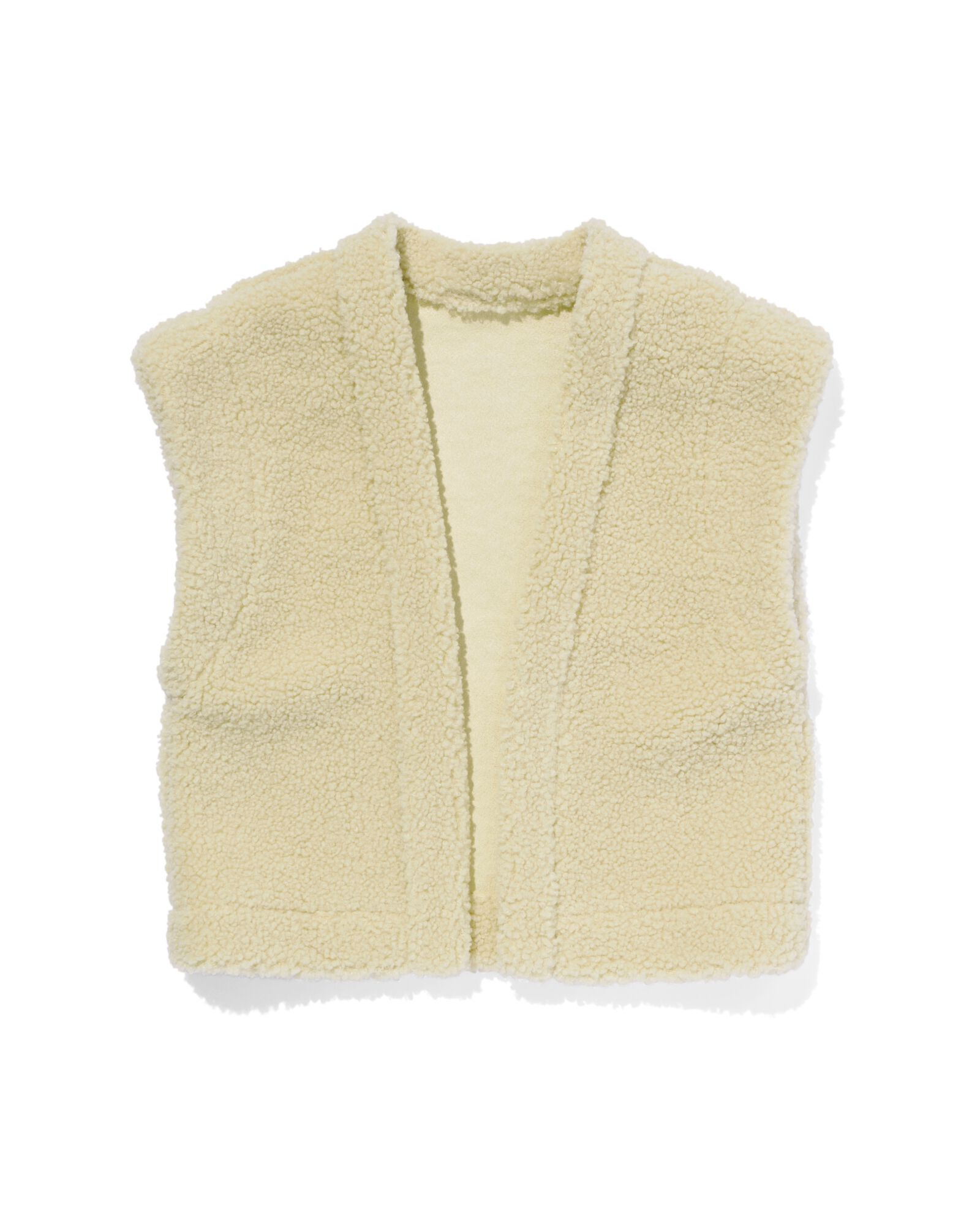 veste enfant teddy blanc cass&eacute; - 30873163OFFWHITE - HEMA