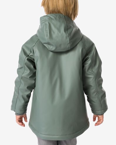 kinderjas donkergroen donkergroen - 30704137DARKGREEN - HEMA