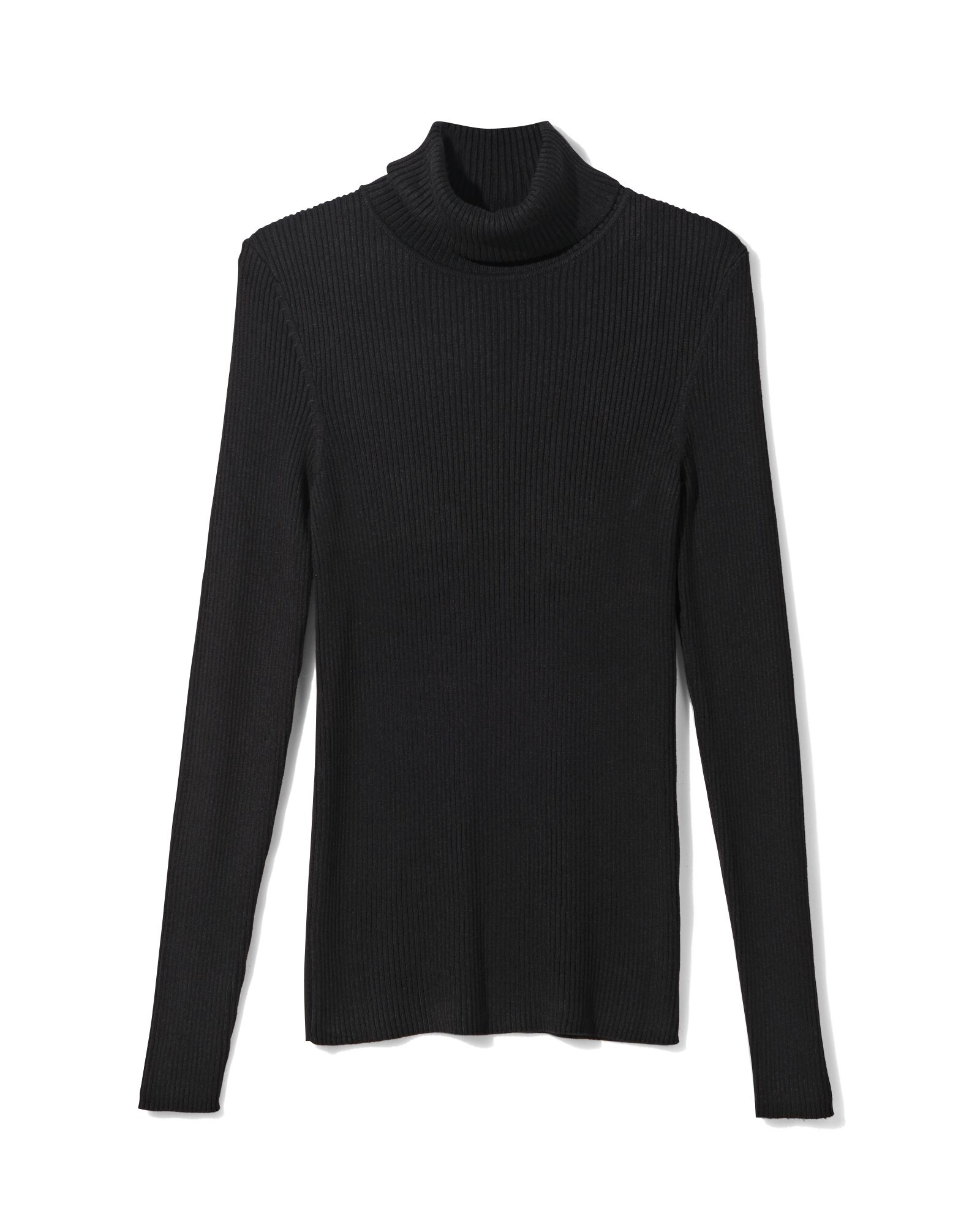 dames top met col zwart - 1000025701 - HEMA