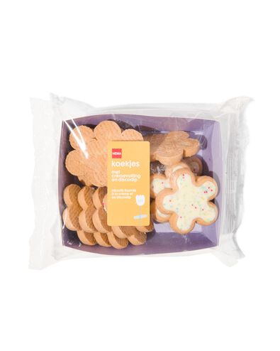 koekjes met cr&egrave;mevulling en discodip175gram - 24292202 - HEMA