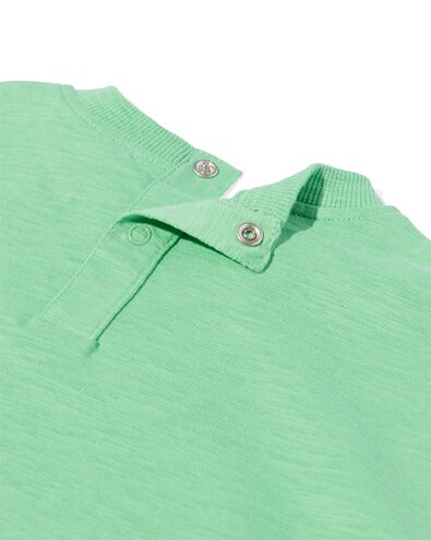 2 t-shirts bébé vert vert - 33102150GREEN - HEMA