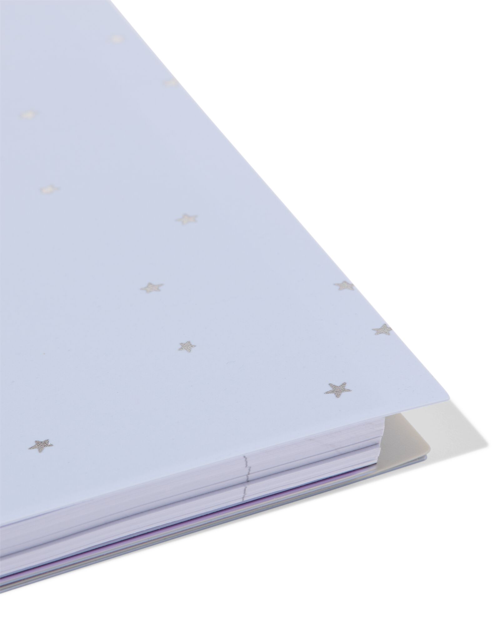 Collegeblock DIN A4, liniert, Sterne - 14100361 - HEMA