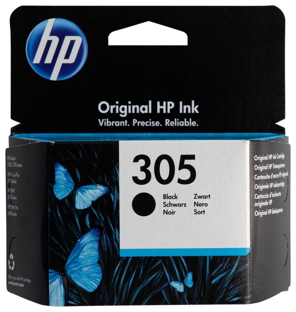 cartouche HP 305 noir - 38300106 - HEMA