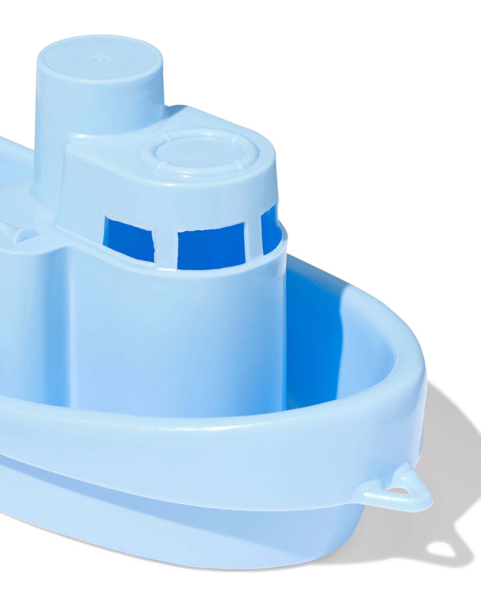 speelgoedboot 32.5x14x14cm blauw - 15800149 - HEMA