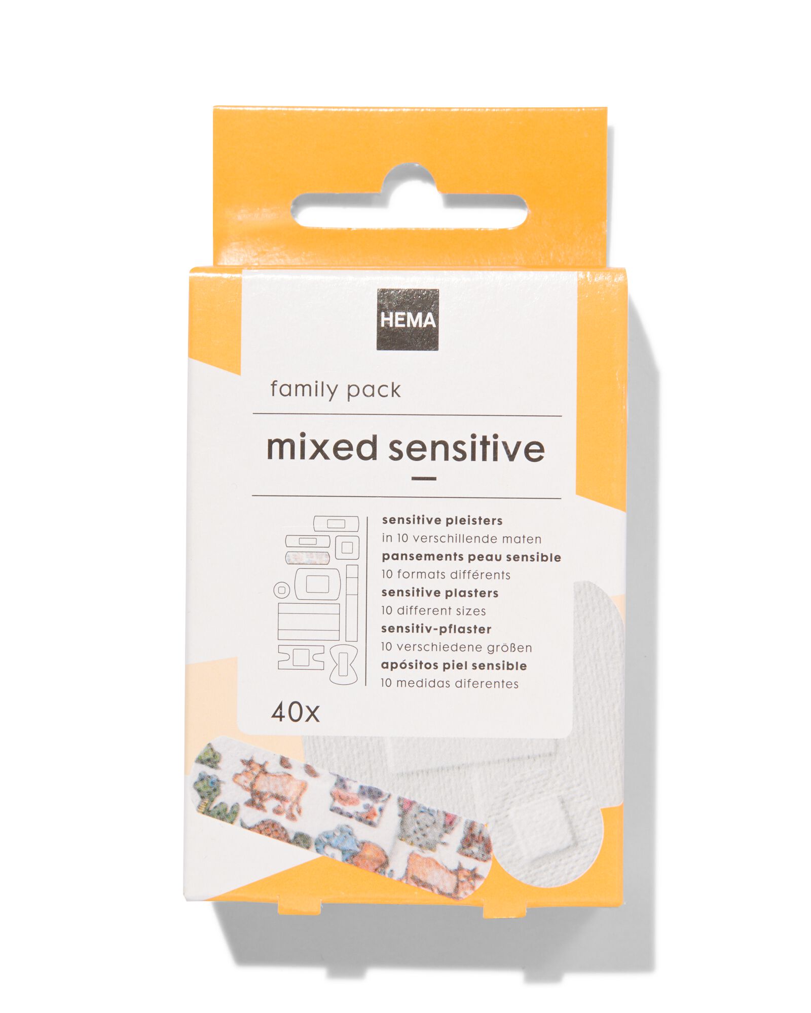 40 sparadraps sensitive - 11901960 - HEMA