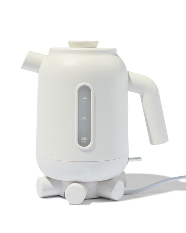 Wasserkocher Ketelbinkie, kabellos, 1.5 L, wei&szlig; - 80090025 - HEMA
