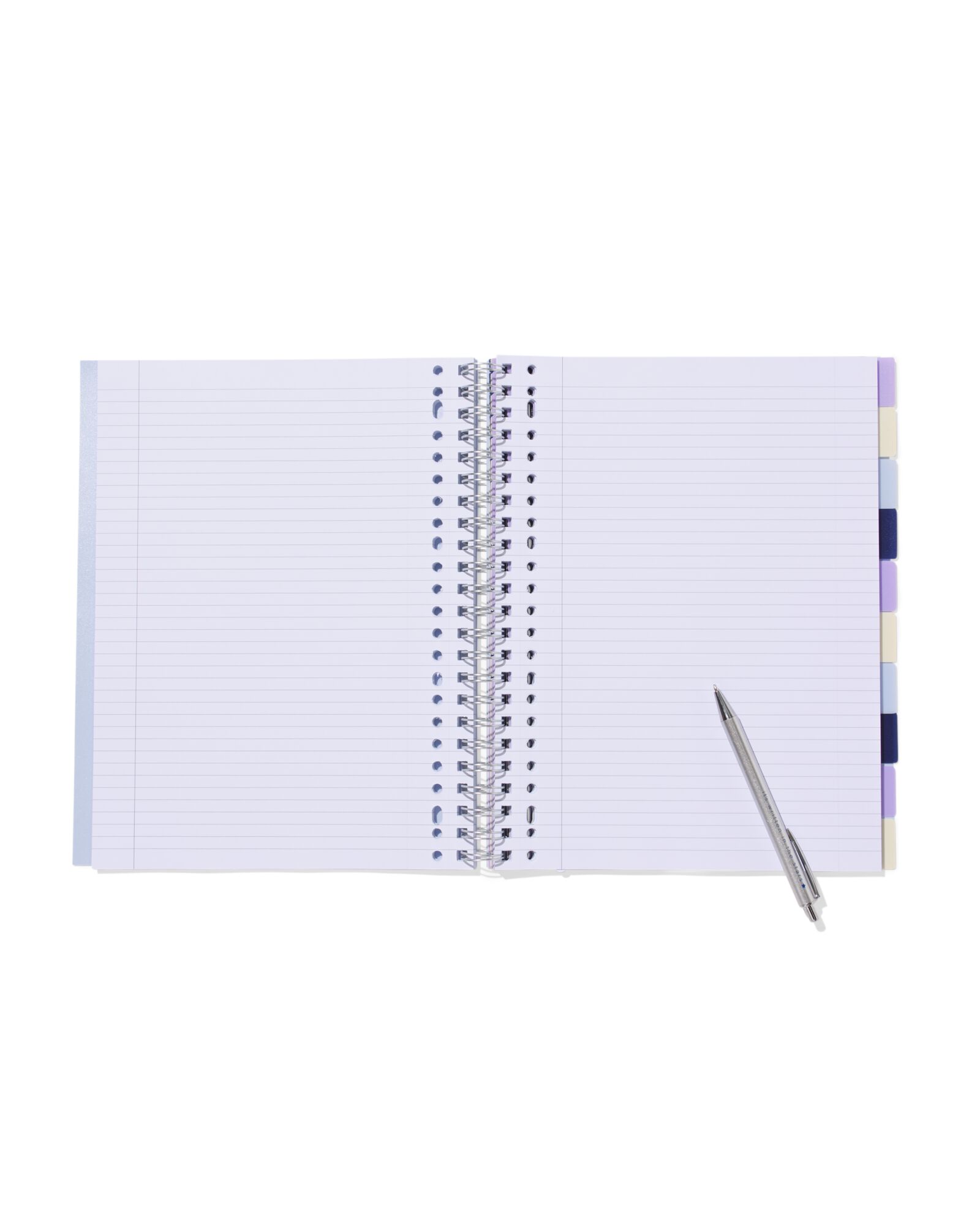 cahier &agrave; spirale A4 lign&eacute; &eacute;toiles - 14100361 - HEMA