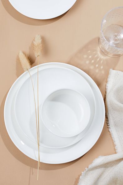 Eierbecher Rom, 5 cm, New Bone China, wei&szlig; - 9602046 - HEMA