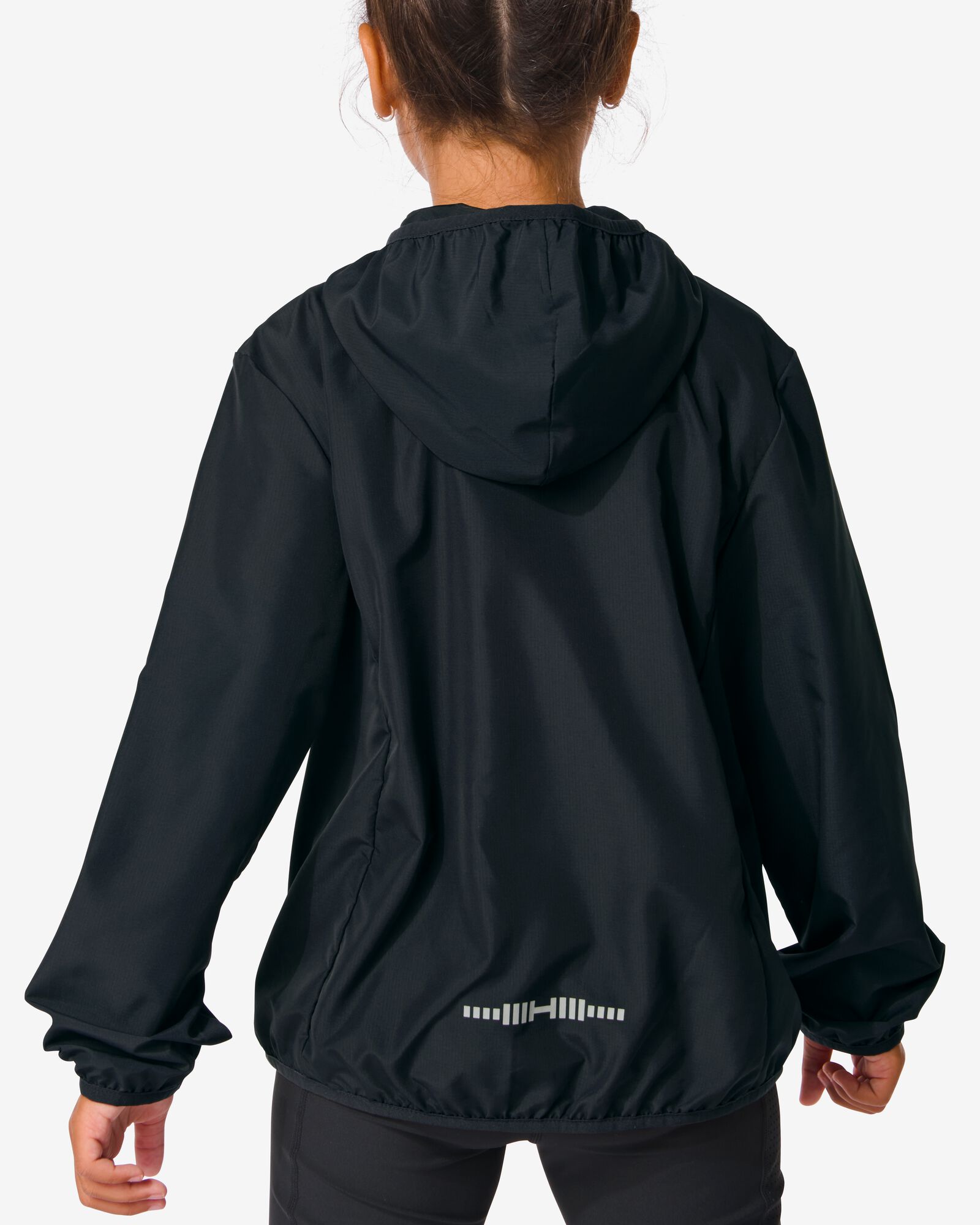 veste de sport coupe-vent enfant noir noir - 36090387BLACK - HEMA