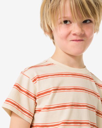 kinder T-shirt strepen bomen - 2 stuks groen groen - 30717017GREEN - HEMA