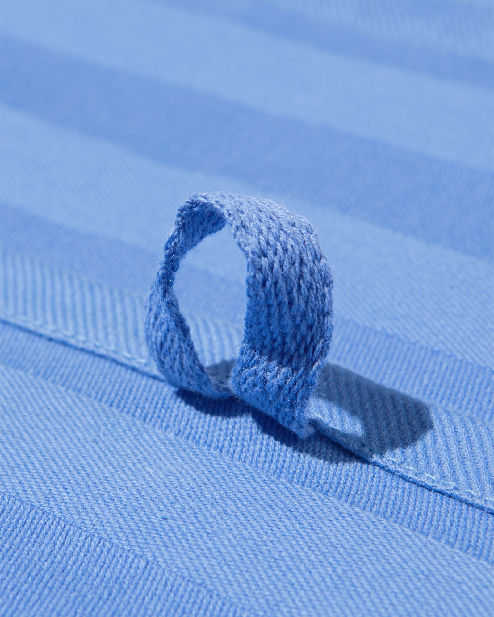 torchon 65x65 coton bleu - 5450047 - HEMA