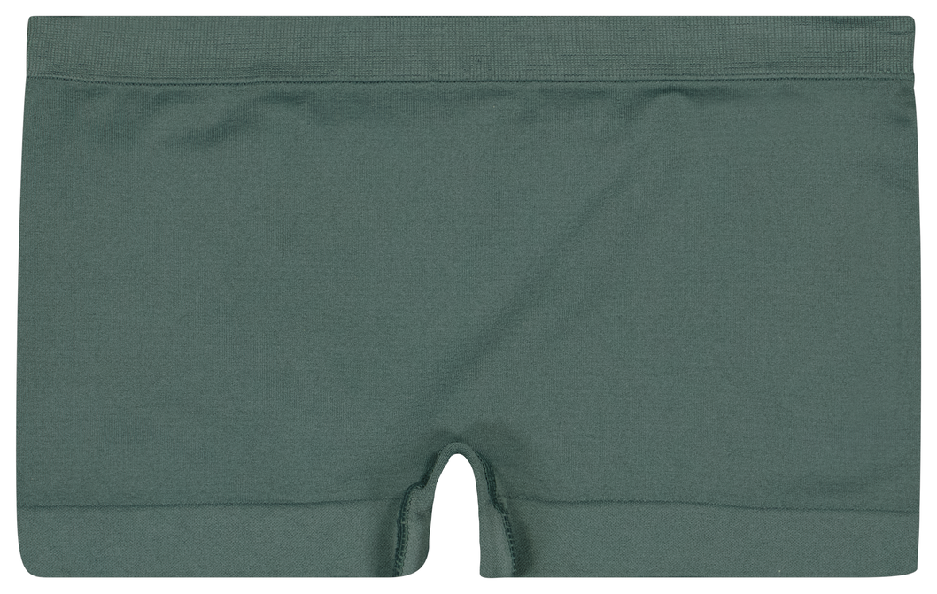 boxer modèle ado sans coutures en micro vert vert - 1000026630 - HEMA