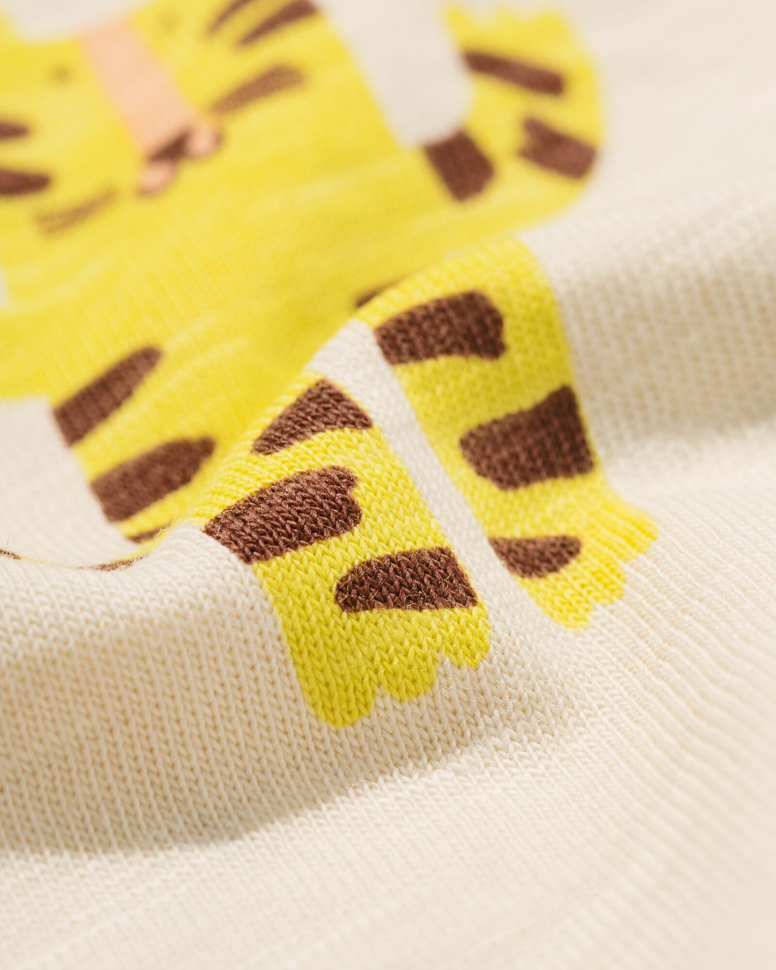 t-shirt b&eacute;b&eacute; tigre &eacute;cru &eacute;cru - 33190470ECRU - HEMA
