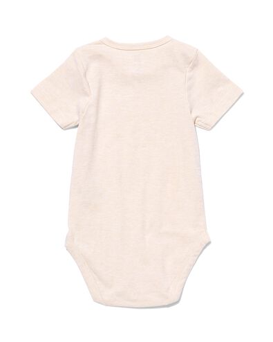 baby body met stretch  beige beige - 33314130BEIGE - HEMA
