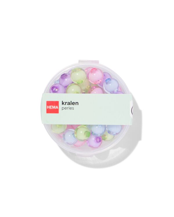 doosje kralen rond kleur - 15900551 - HEMA