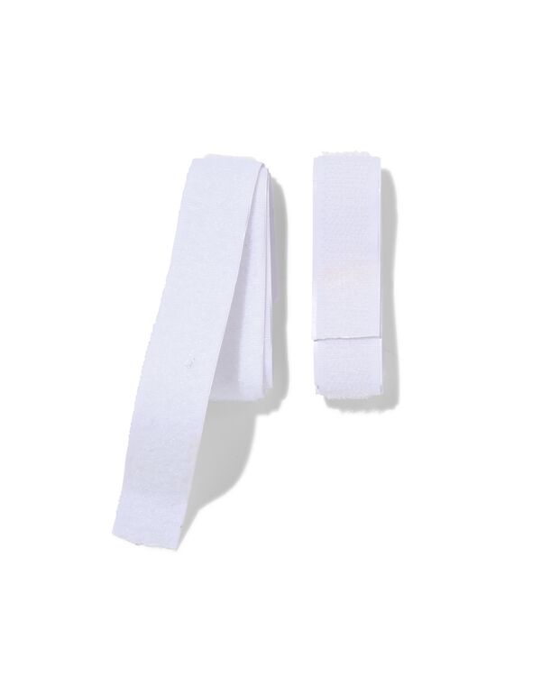 bande auto-agrippante 50x2cm blanche 2 pi&egrave;ces - 1400296 - HEMA