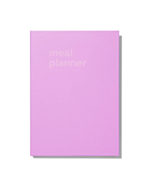 planificateur de repas avec stylo effa&ccedil;able - 14170183 - HEMA