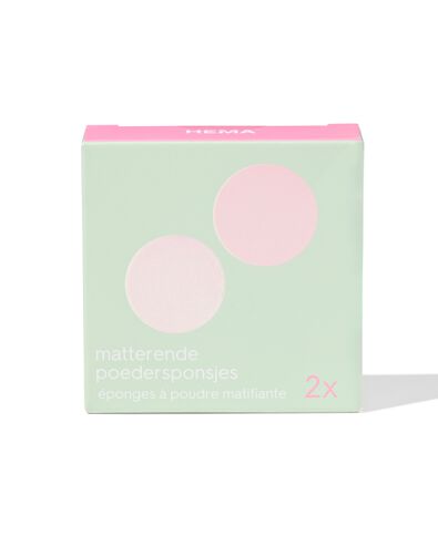 &eacute;ponges de maquillage - lot de 2 - 11201046 - HEMA