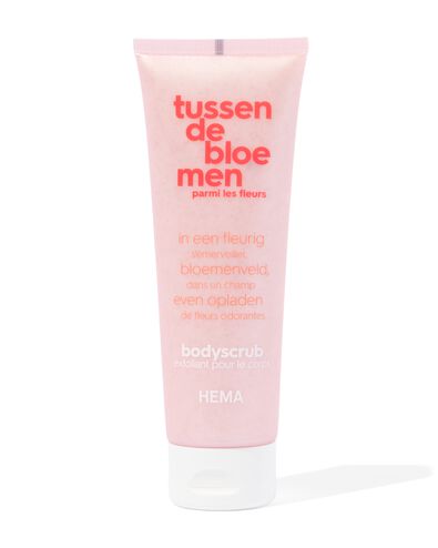 bodyscrub tussen de bloemen 125ml - 11380002 - HEMA
