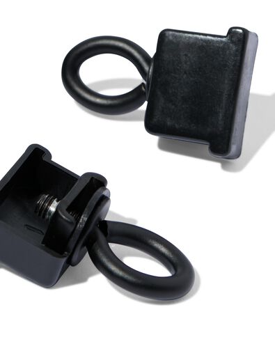 capuchon d'extr&eacute;mit&eacute; avec embout noir - 2 pi&egrave;ces - 7502013 - HEMA