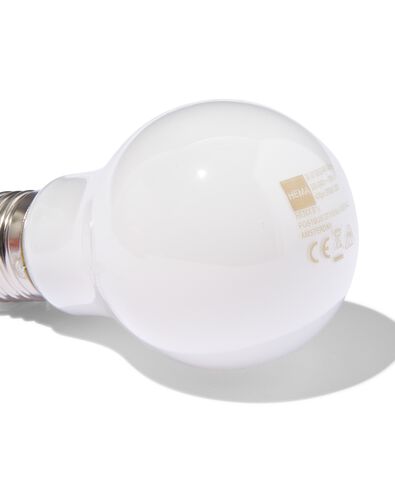 led peer glass frost E27 4W 470lm - 20000074 - HEMA