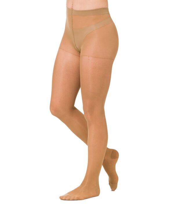 licht ondersteunende panty 40 denier - natural beige beige - 4042335BEIGE - HEMA