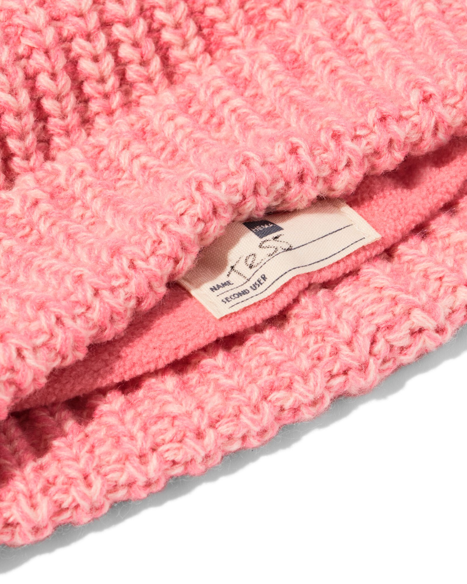 bonnet b&eacute;b&eacute; pompon rose - 33200385PINK - HEMA