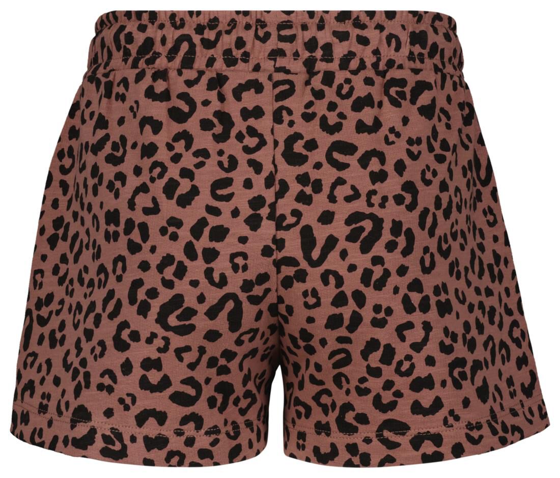 children's sweat shorts animal pink - HEMA