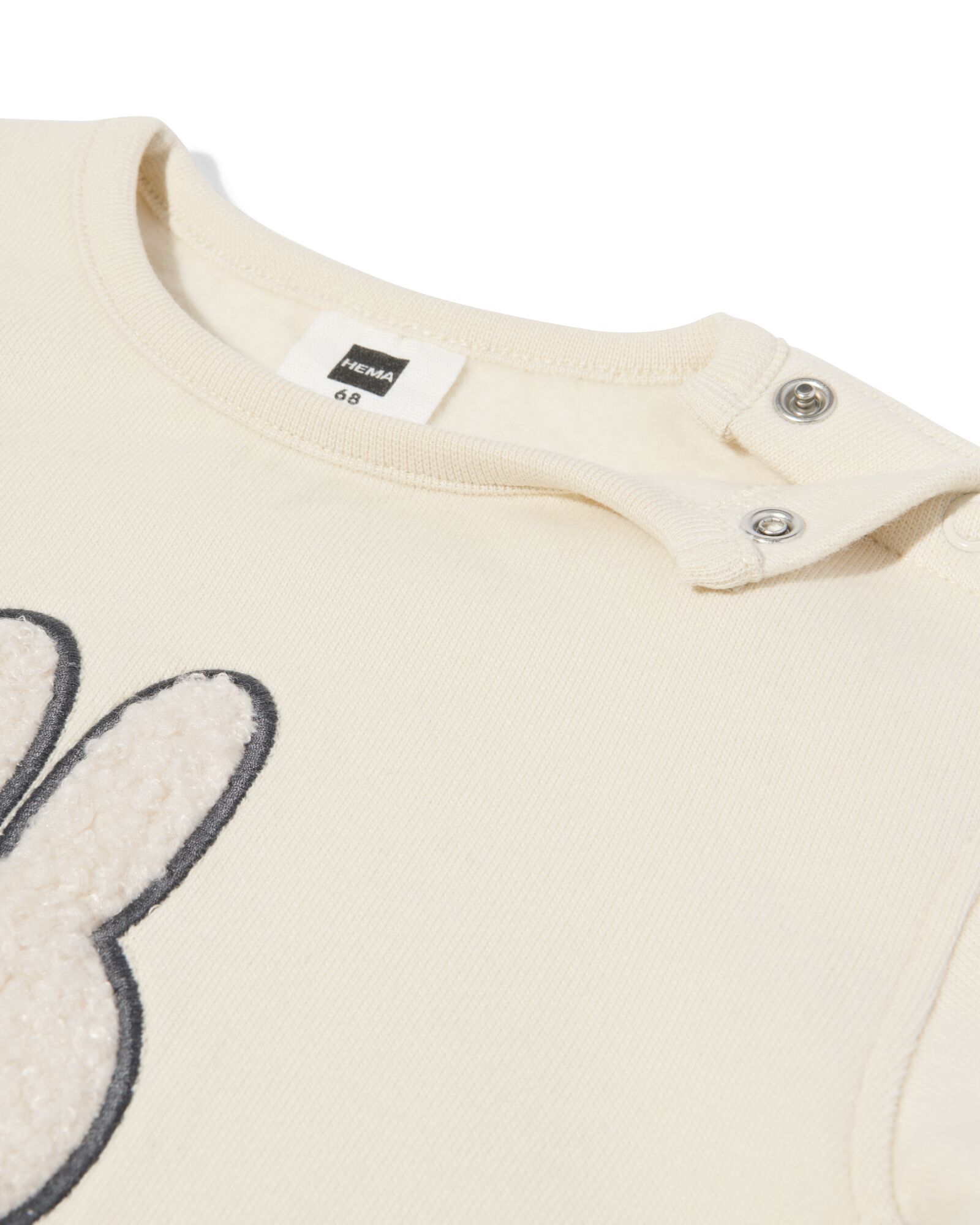 nijntje newborn trui jersey &eacute;cru &eacute;cru - 33440920ECRU - HEMA