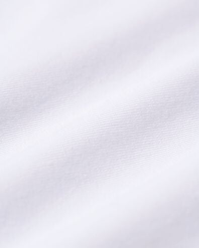 kinder t-shirts biologisch katoen - 2 stuks wit 122/128 - 30835663 - HEMA