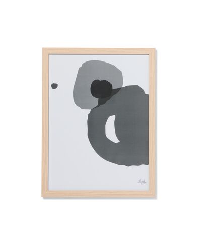 cadre photo 30x40 cm bois naturel 30 x 40 bois - 13621040 - HEMA