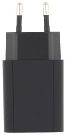 chargeur USB 2.1A noir - 39650300 - HEMA