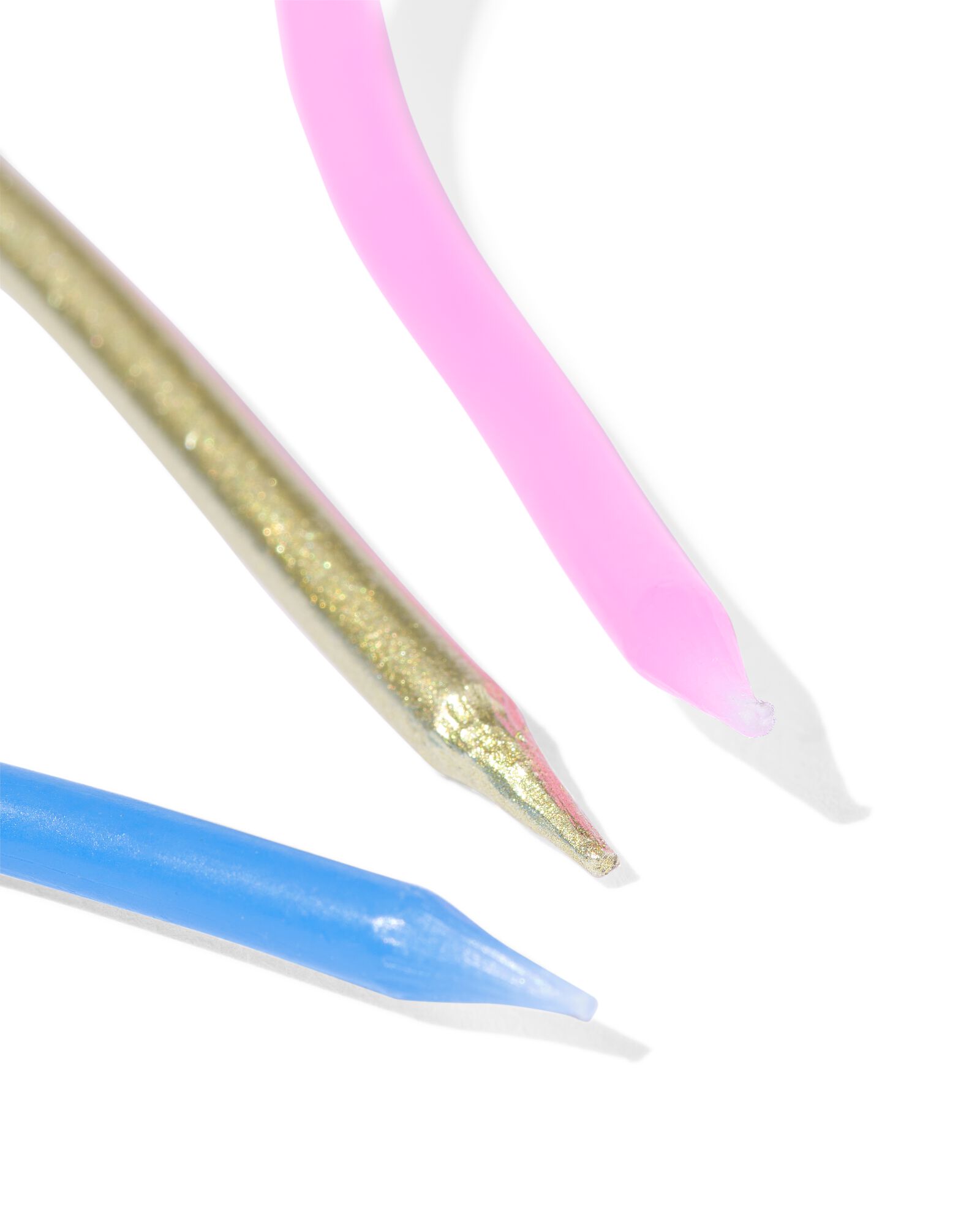 taartkaarsjes gedraaid 10 stuks  - 14250182 - HEMA