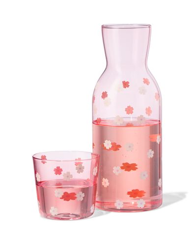 Karaffe ⌀ 8,9 &times; 23,5 cm, mit Glas, Hunde  - 61104509 - HEMA