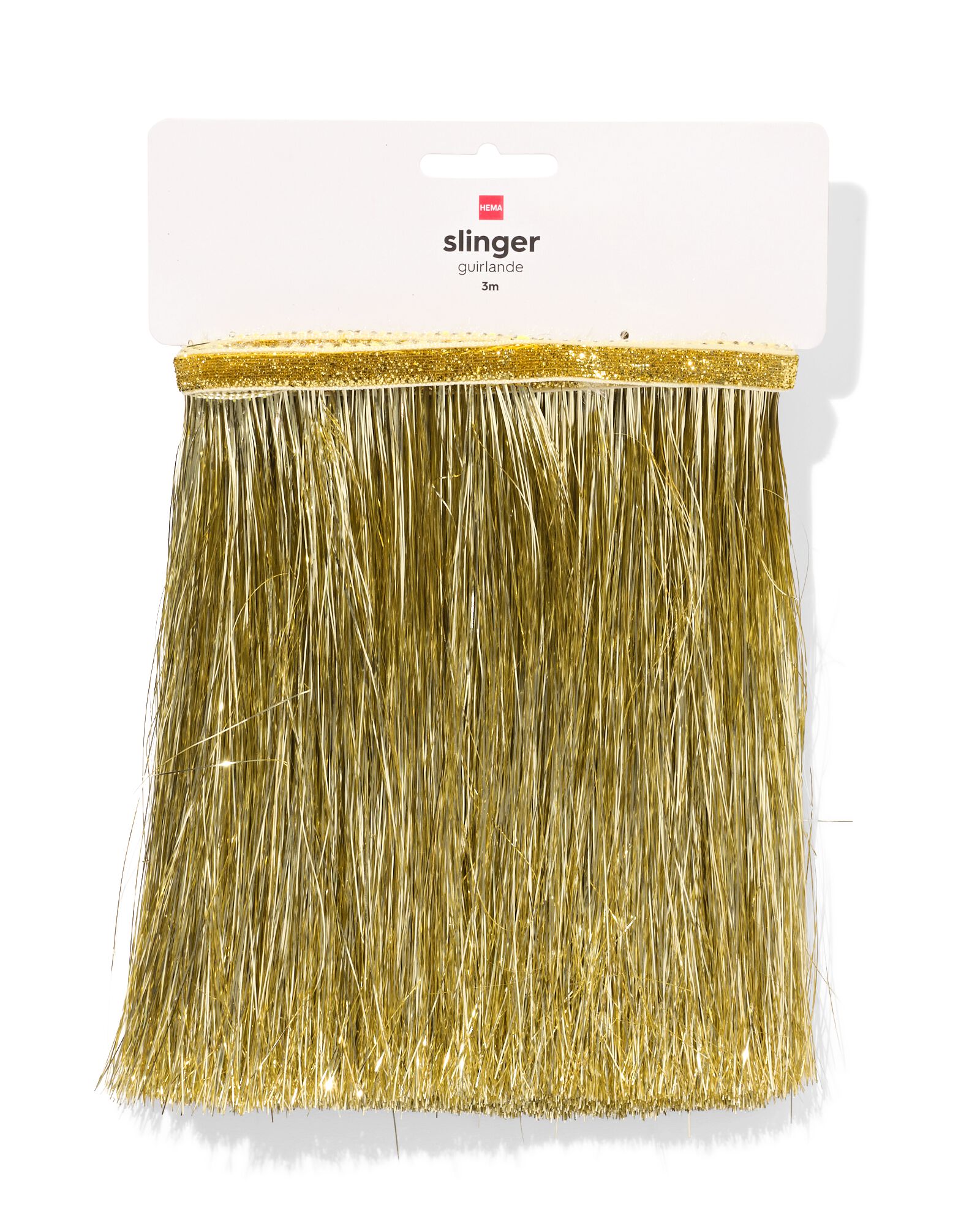 slinger 3m franjes goud - 14250059 - HEMA