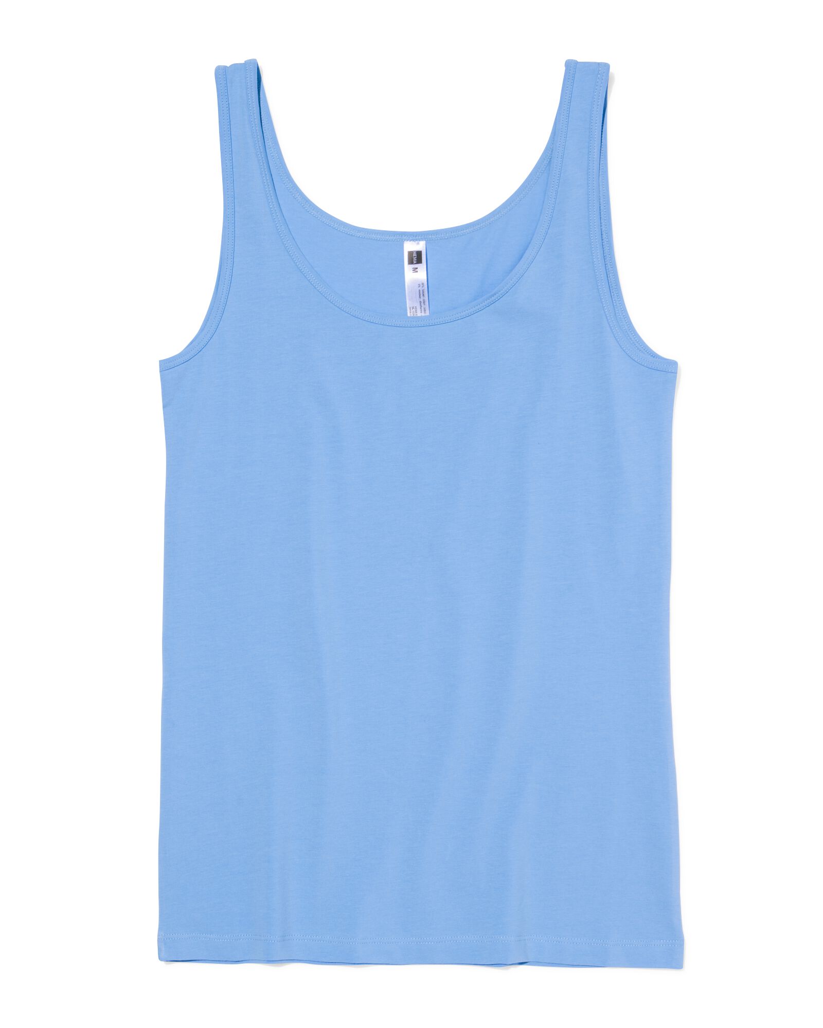 dameshemd katoen blauw blauw - 19608560BLUE - HEMA