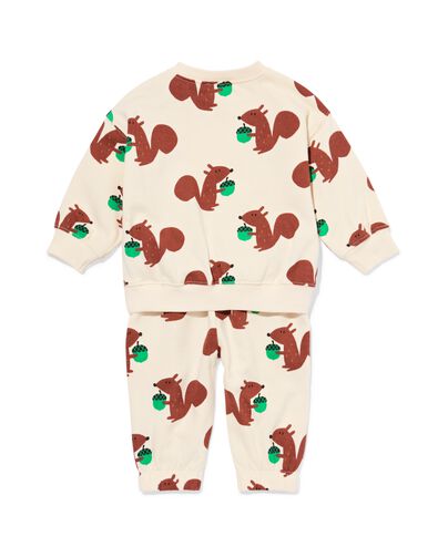 ensemble de v&ecirc;tements pour b&eacute;b&eacute; &eacute;cureuils &eacute;cru &eacute;cru - 33168370ECRU - HEMA