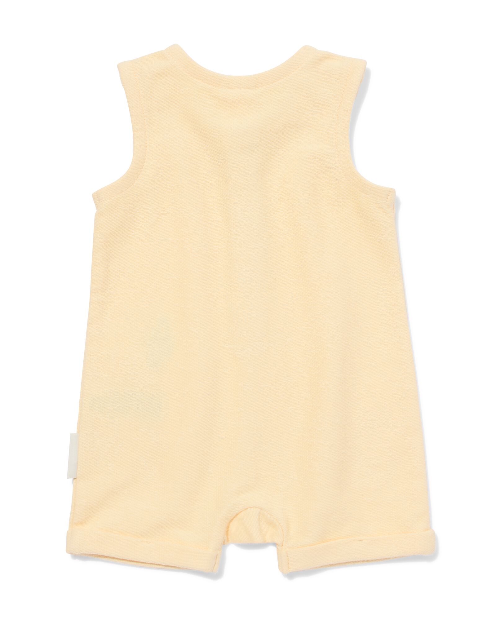 Takkie en Siepie babyjumpsuit jersey lichtgeel lichtgeel - 33454120LIGHTYELLOW - HEMA