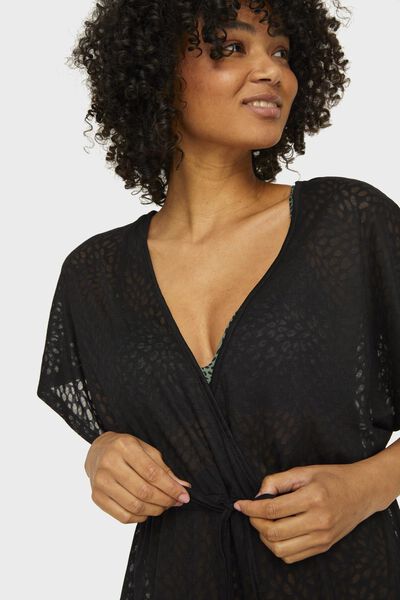 robe de plage femme noir - 1000027728 - HEMA