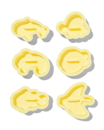 emporte-pi&egrave;ces animaux - 6 pi&egrave;ces - 80800631 - HEMA