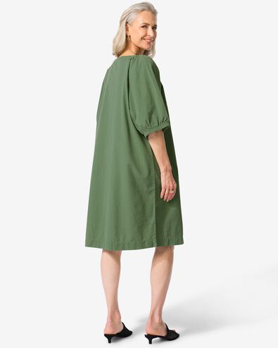 damesjurk Taylor  groen - 36229545GREEN - HEMA