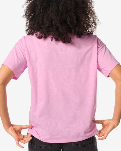 t-shirt femme Dori  rose rose - 36354870PINK - HEMA