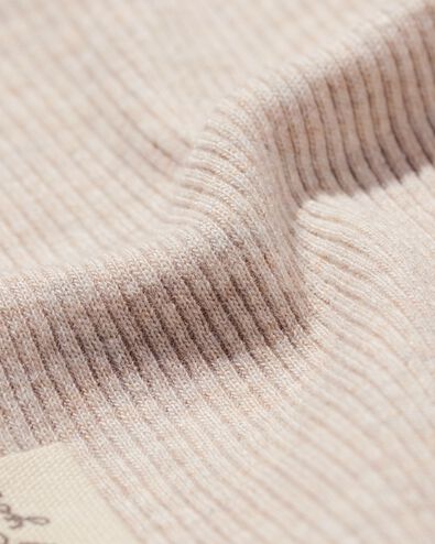 body crois&eacute; &eacute;volutif nouveau-n&eacute; c&ocirc;tel&eacute; sable sable - 33450620SAND - HEMA