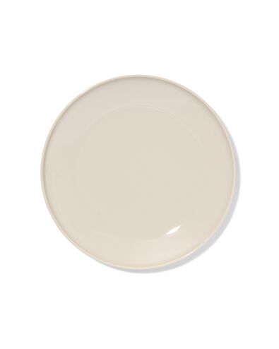 assiette &agrave; petit-d&eacute;jeuner ⌀21,5cm Knap new bone grise - 9650306 - HEMA